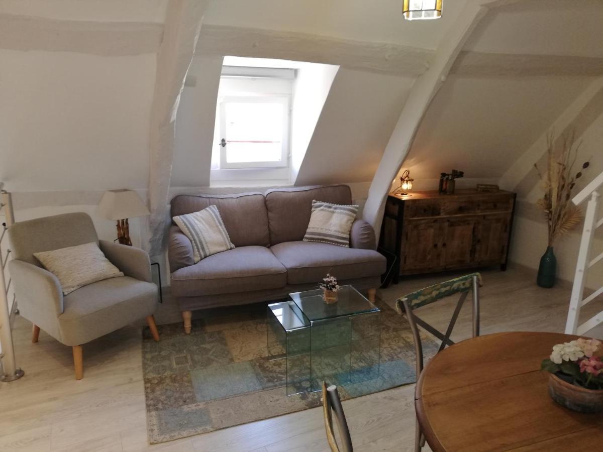 Appartamento Honfleur-loft avec parking privé Esterno foto